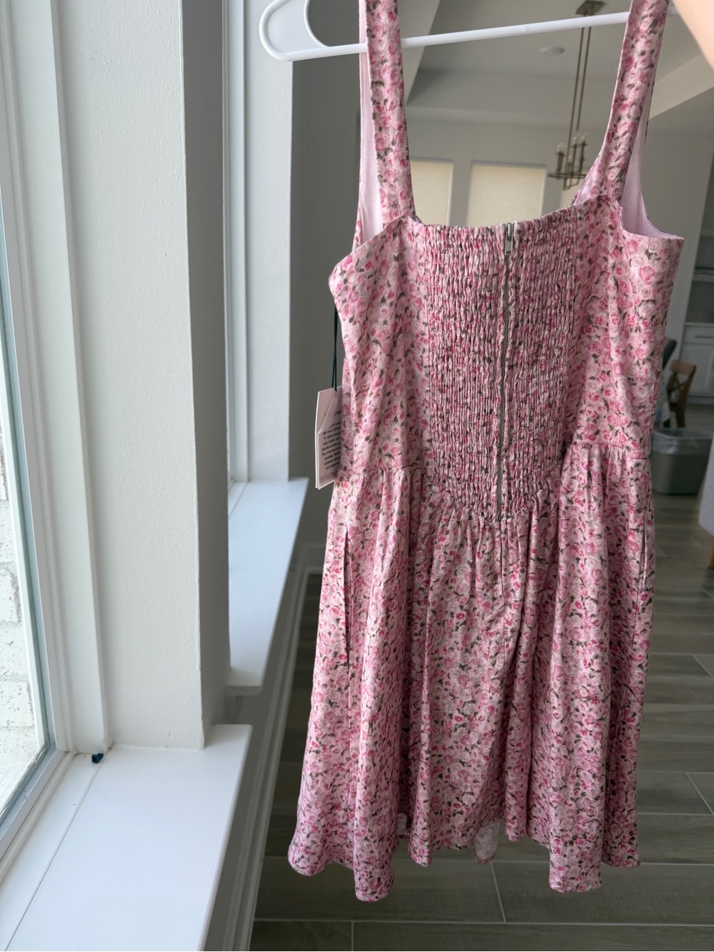 Reformation Pink Daria Mini Dress - Picture 4 of 4